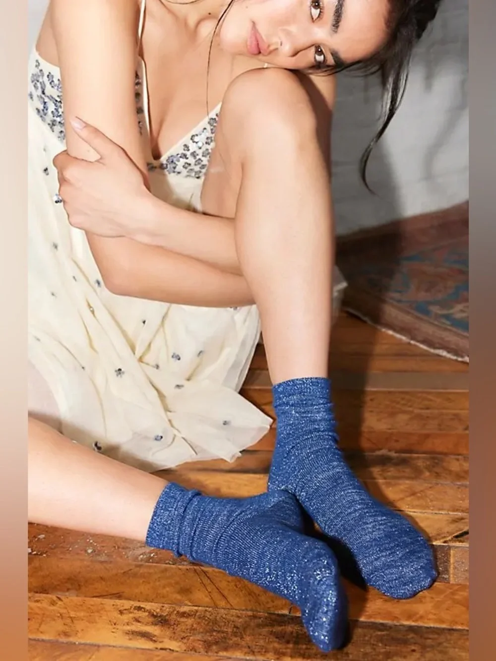NWT! FP Free People Lurex Sock Bundle